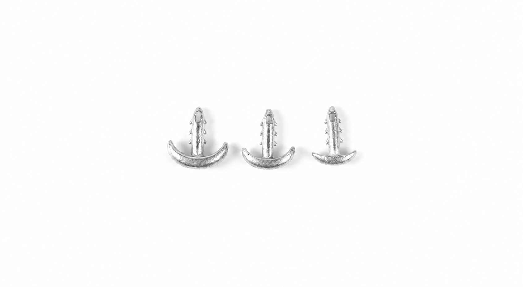Anchor-Shaped Lead Sinker