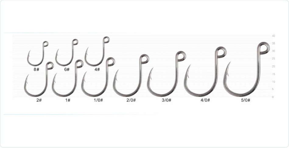 H16401 Inline Single Hook catalog reference sizes