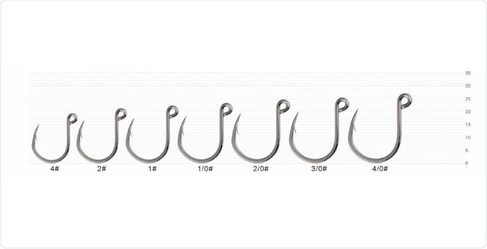 H16502 Inline Single Hook catalog reference sizes