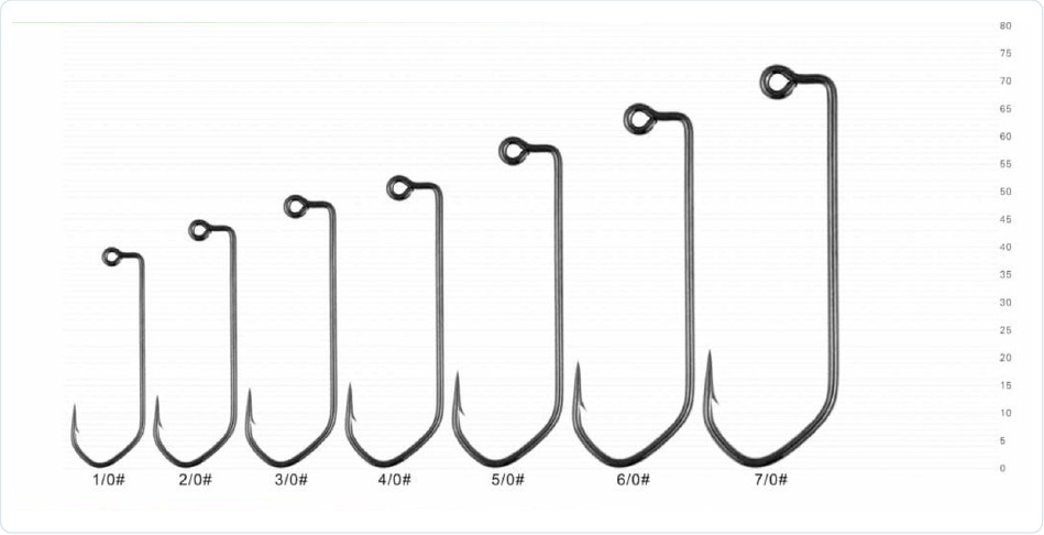 L50201 Jig Triangle Jig Hook Degree Angle catalog reference sizes