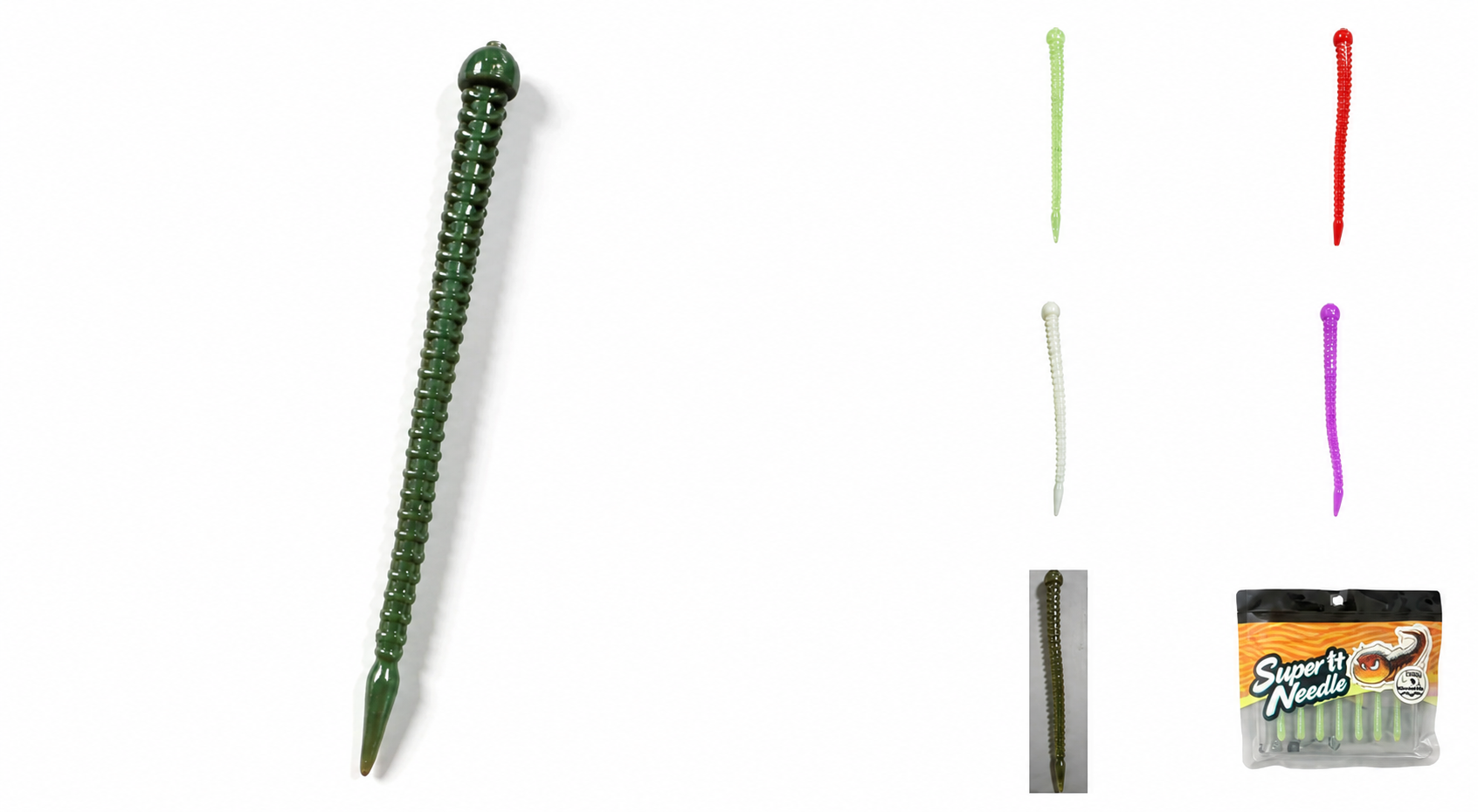 Super Needle Soft Plastic Worm
