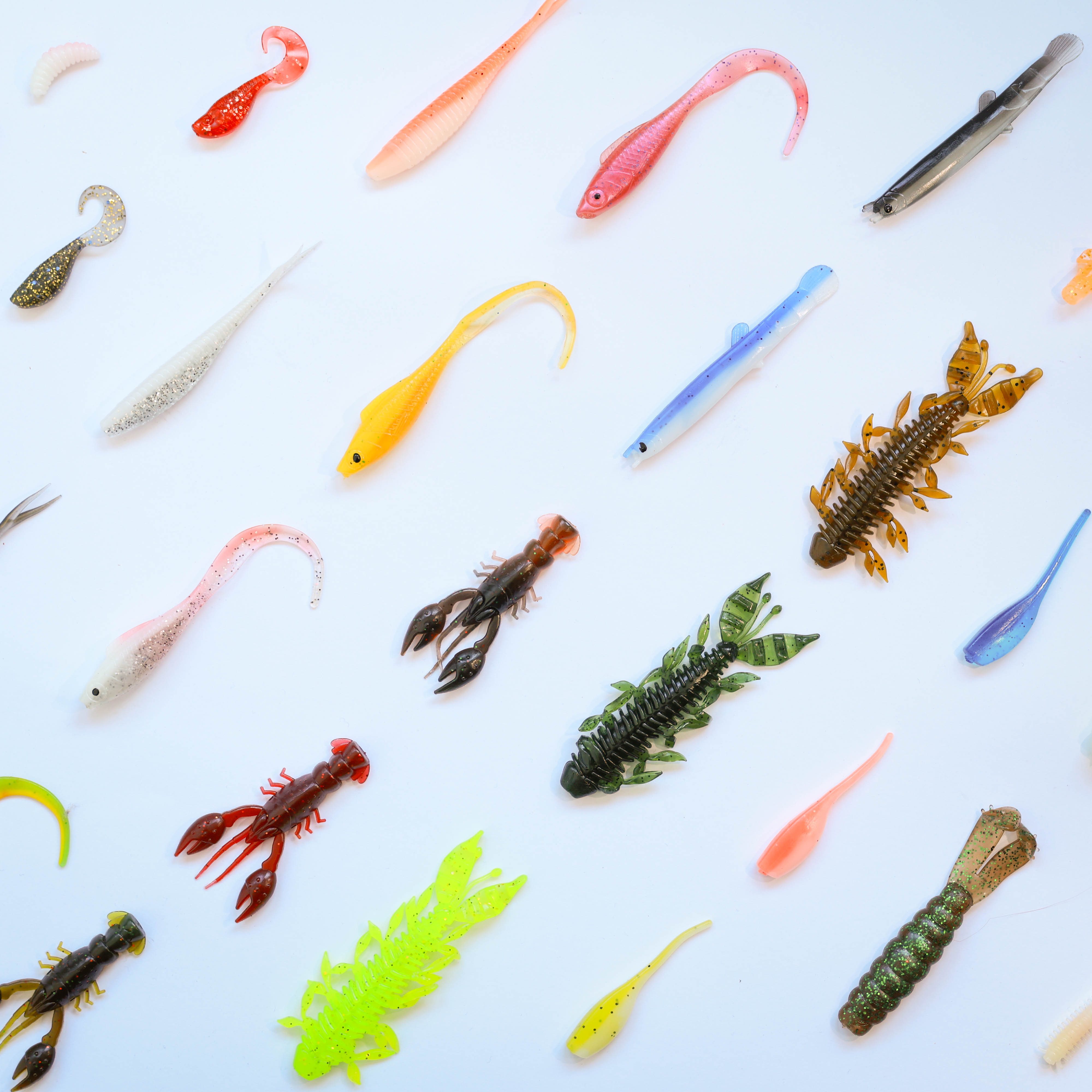 Soft lure product range